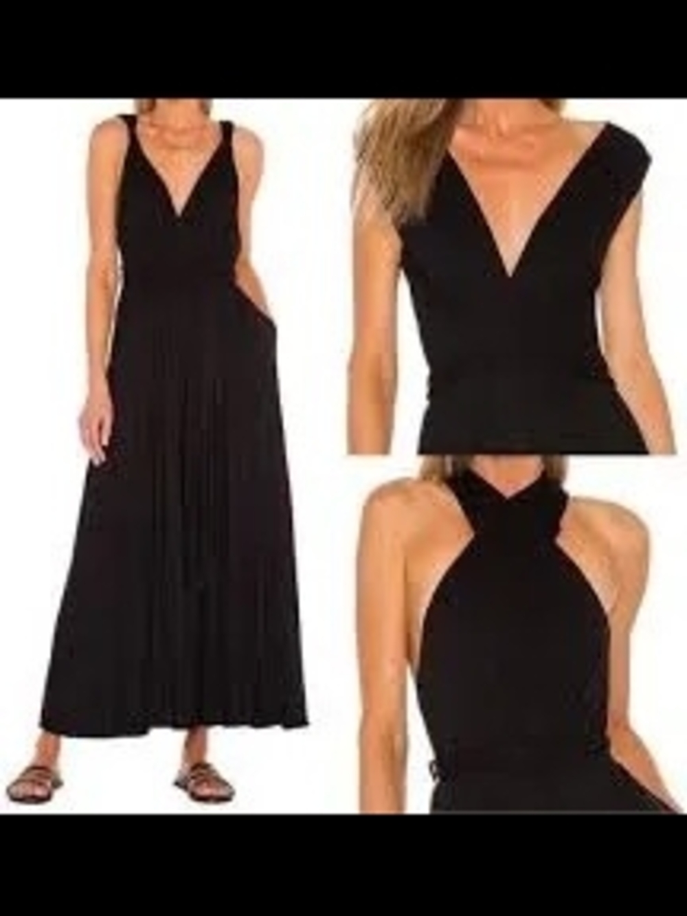 Wide-Leg Jumpsuit with Convertible Top